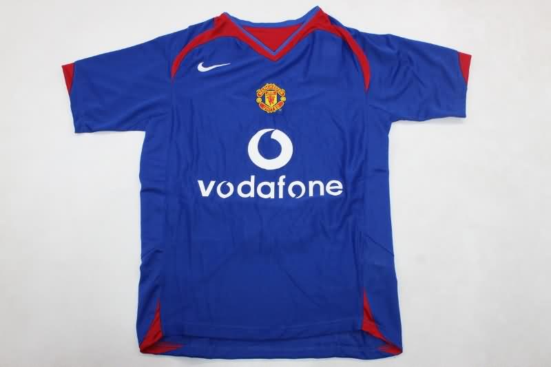 Thailand Quality(AAA) 2005/06 Manchester United Away Retro Soccer Jersey