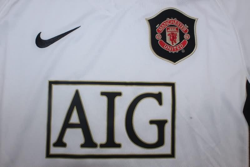 Thailand Quality(AAA) 2006/07 Manchester United Away LS Retro Soccer Jersey