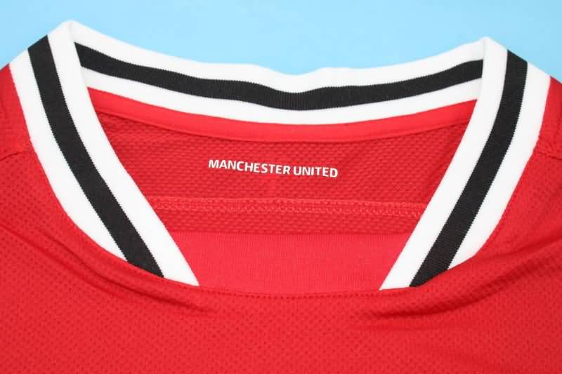 Thailand Quality(AAA) 2011/12 Manchester United Home Retro Soccer Jersey