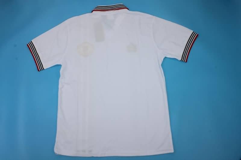 Thailand Quality(AAA) 1975/80 Manchester United Away Retro Soccer Jersey