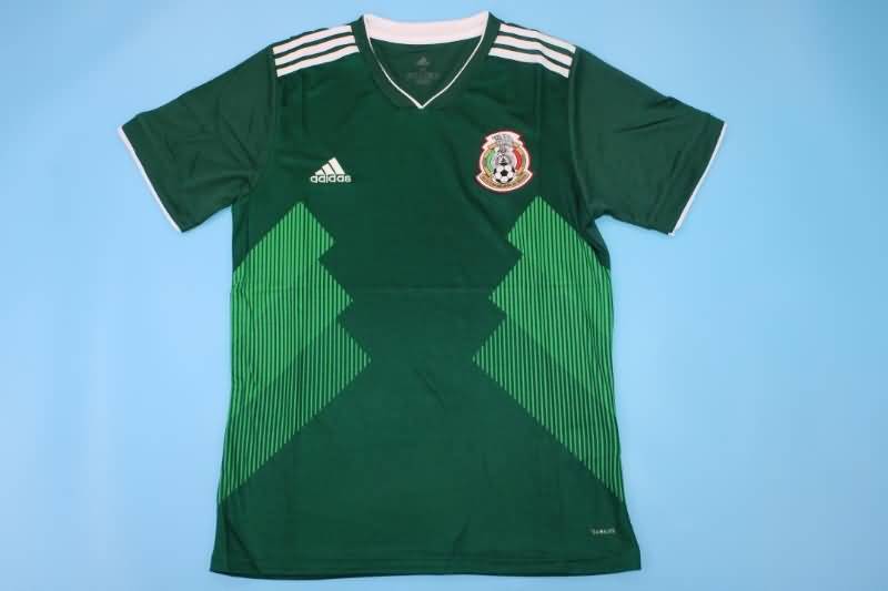 Thailand Quality(AAA) 2017/18 Mexico Home Retro Soccer Jersey
