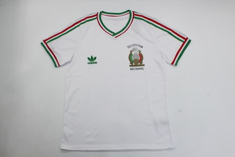 Thailand Quality(AAA) 1983 Mexico Away Retro Soccer Jersey