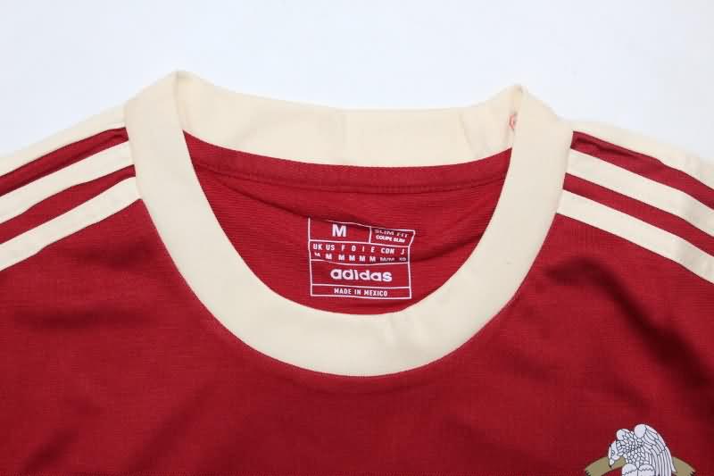 Thailand Quality(AAA) 1985 Mexico Red Retro Soccer Jersey