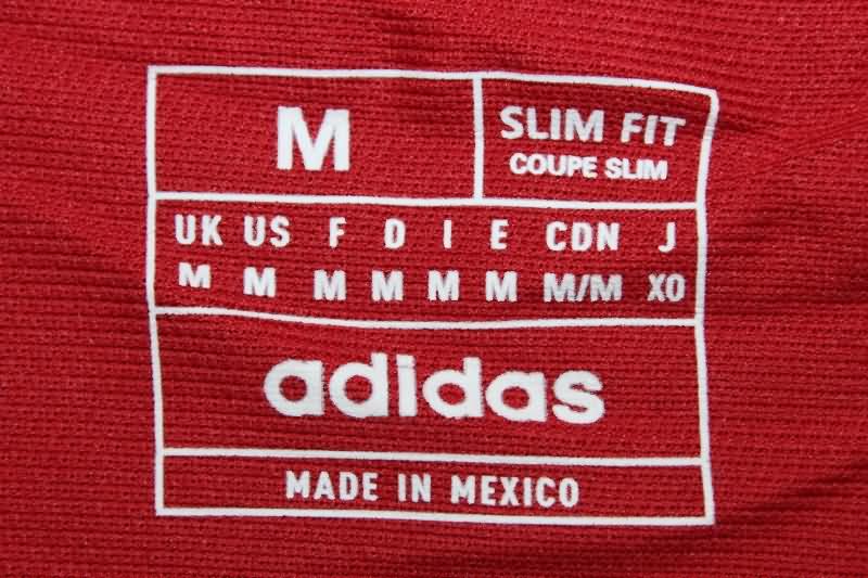 Thailand Quality(AAA) 1985 Mexico Red Retro Soccer Jersey