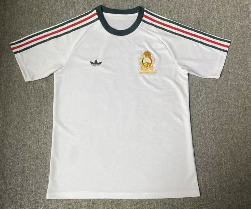 Thailand Quality(AAA) 1986 Mexico Away Retro Soccer Jersey Thailand Quality(AAA) 1986 Mexico Away Retro Soccer Jersey
