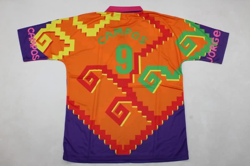 Thailand Quality(AAA) 1995 Mexico Goalkeeper Retro Soccer Jersey