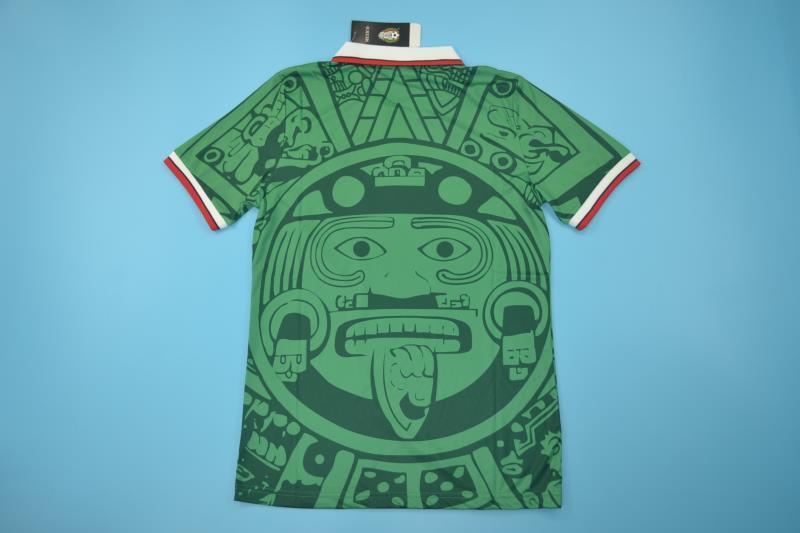 Thailand Quality(AAA) 1998 Mexico Home Retro soccer Jersey