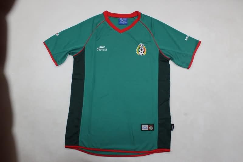 Thailand Quality(AAA) 2002 Mexico Home Retro Soccer Jersey