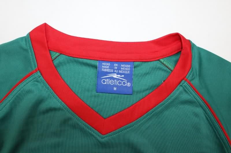 Thailand Quality(AAA) 2002 Mexico Home Retro Soccer Jersey