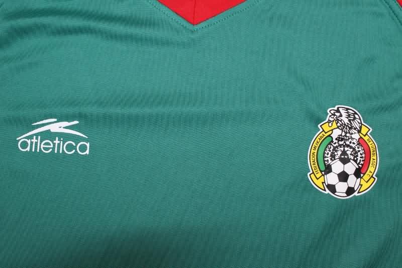 Thailand Quality(AAA) 2002 Mexico Home Retro Soccer Jersey