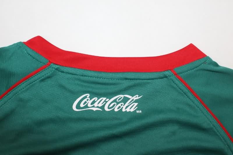 Thailand Quality(AAA) 2002 Mexico Home Retro Soccer Jersey