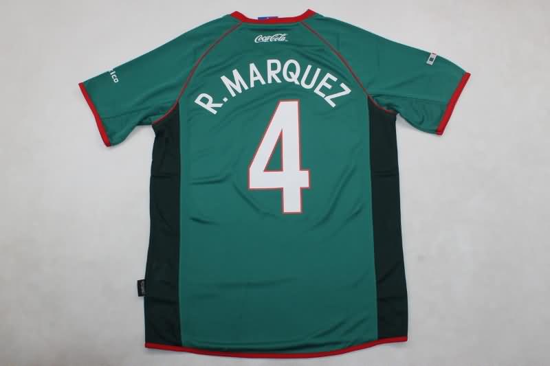 Thailand Quality(AAA) 2002 Mexico Home Retro Soccer Jersey