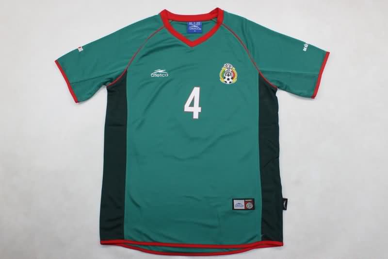 Thailand Quality(AAA) 2002 Mexico Home Retro Soccer Jersey