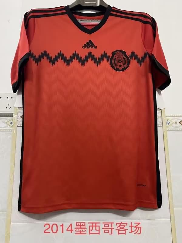 Thailand Quality(AAA) 2014 Mexico Away Retro Soccer Jersey