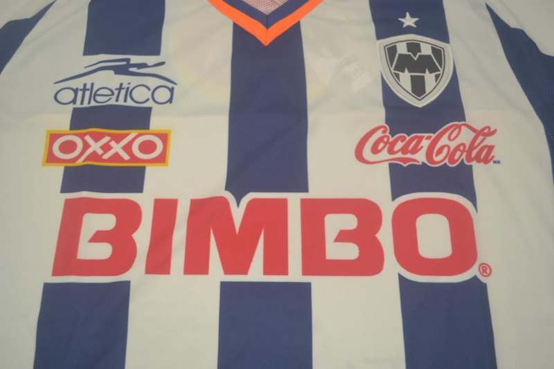 Thailand Quality(AAA) 2002/03 Monterrey Home Retro soccer Jersey