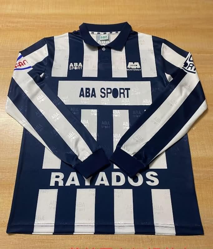 Thailand Quality(AAA) 1996/97 Monterrey Home Long Sleeve Retro Soccer Jersey