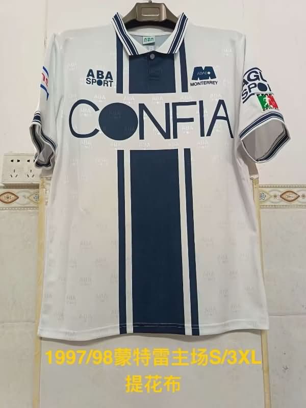 Thailand Quality(AAA) 1997/98 Monterrey Home Retro Soccer Jersey Thailand Quality(AAA) 1997/98 Monterrey Home Retro Soccer Jersey