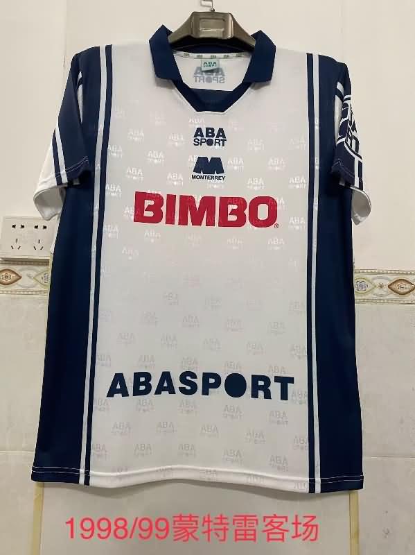 Thailand Quality(AAA) 1998/99 Monterrey Away Retro Soccer Jersey