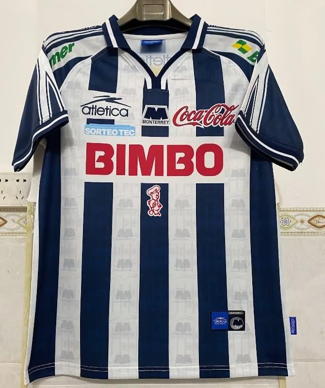 Thailand Quality(AAA) 1999/00 Monterrey Home Retro Soccer Jersey