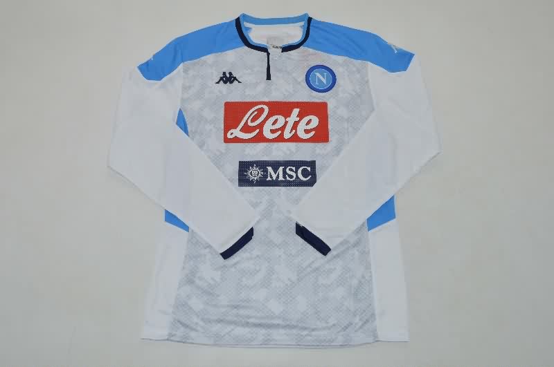 Thailand Quality(AAA) 2019/20 Napoli Away Retro Long Sleeve Soccer Jersey Thailand Quality(AAA) 2019/20 Napoli Away Retro Long Sleeve Soccer Jersey