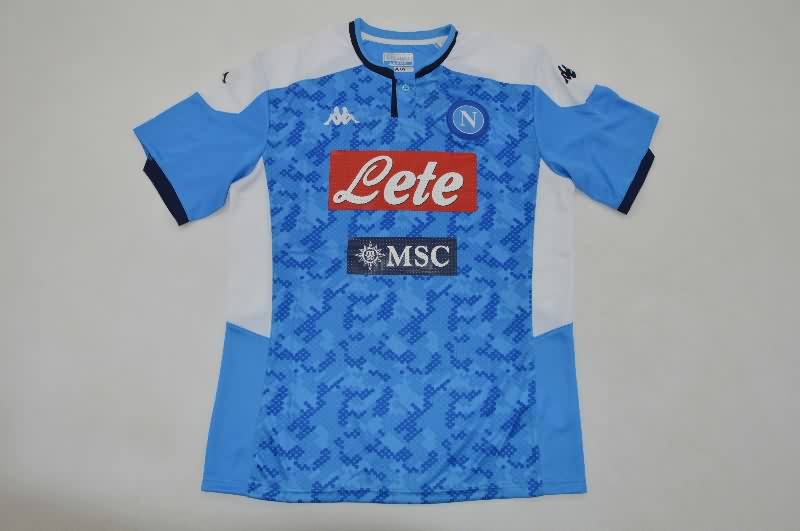 Thailand Quality(AAA) 2019/20 Napoli Home Retro Soccer Jersey Thailand Quality(AAA) 2019/20 Napoli Home Retro Soccer Jersey