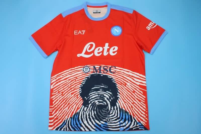 Thailand Quality(AAA) 2021 Napoli Special Retro Soccer Jersey 04
