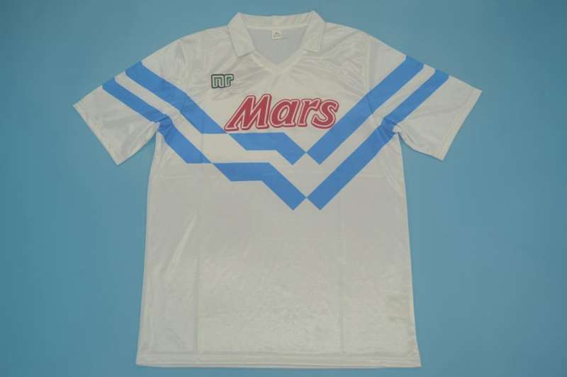 Thailand Quality(AAA) 1988/89 Napoli Away Retro Soccer Jersey