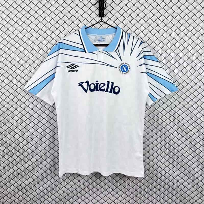 Thailand Quality(AAA) 1991/94 Napoli Away Retro Soccer Jersey Thailand Quality(AAA) 1991/94 Napoli Away Retro Soccer Jersey