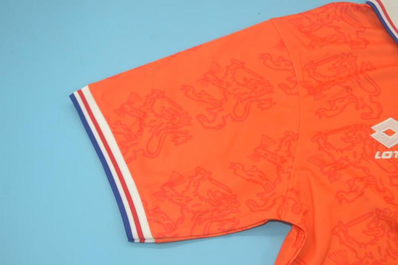 Thailand Quality(AAA) 1995 Netherlands Home Retro Soccer Jersey
