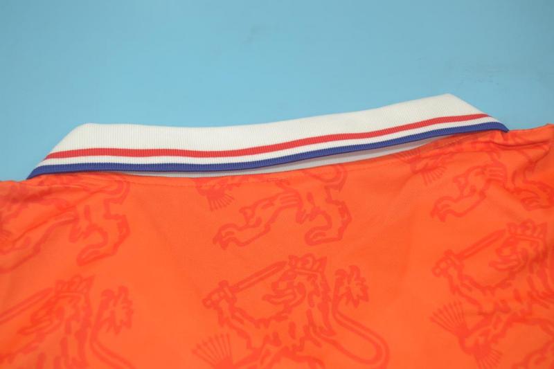 Thailand Quality(AAA) 1995 Netherlands Home Retro Soccer Jersey