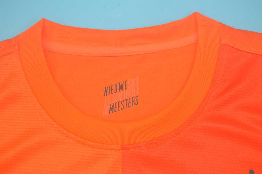 Thailand Quality(AAA) 2012 Netherlands Home Retro Soccer Jersey