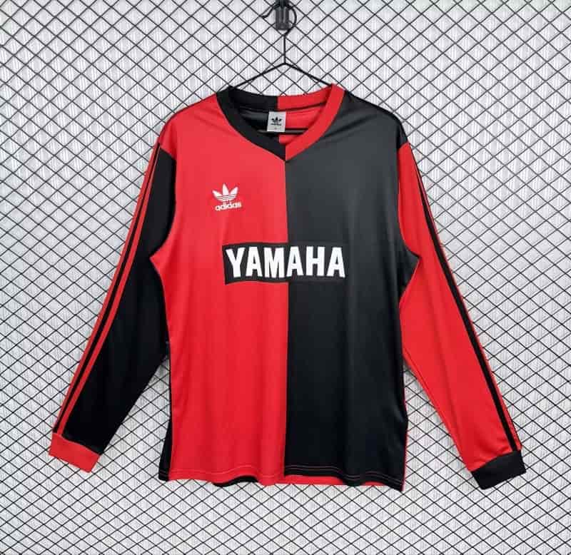 Thailand Quality(AAA) 1991/93 Newells Old Boy Home Retro Long Sleeve Soccer Jersey Thailand Quality(AAA) 1991/93 Newells Old Boy Home Retro Long Sleeve Soccer Jersey