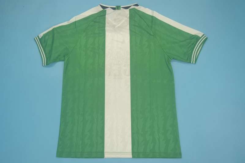 Thailand Quality(AAA) 1996 Nigeria Home Retro Soccer Jersey