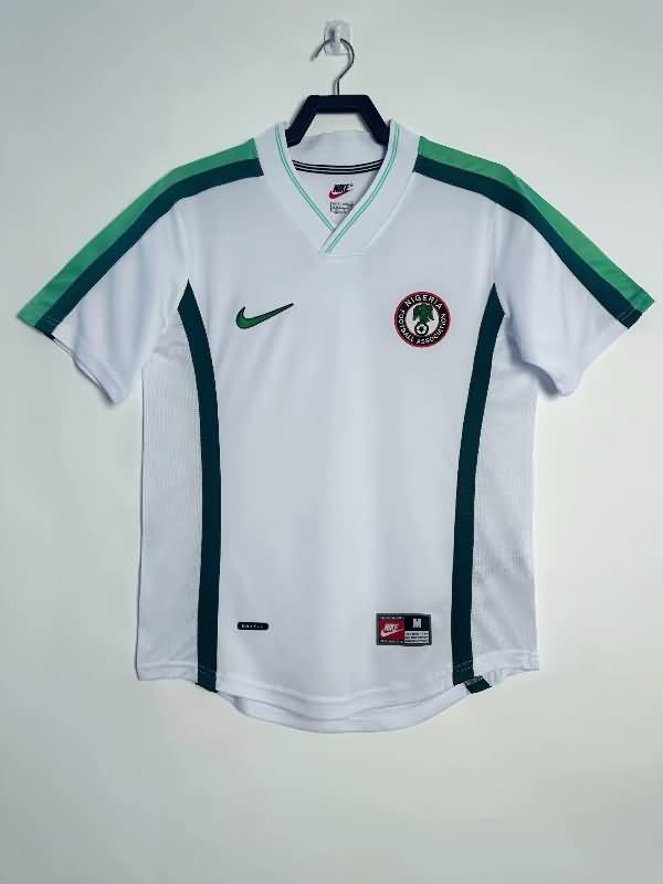 Thailand Quality(AAA) 1998 Nigeria Away Retro Soccer Jersey