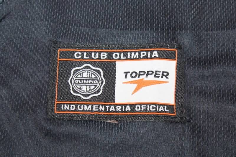 Thailand Quality(AAA) 2002 Olimpia Away Retro Soccer Jersey