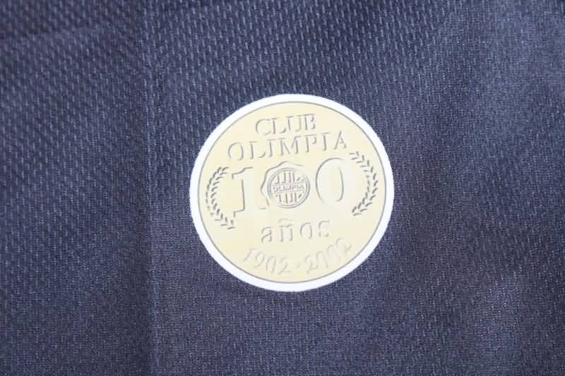 Thailand Quality(AAA) 2002 Olimpia Away Retro Soccer Jersey