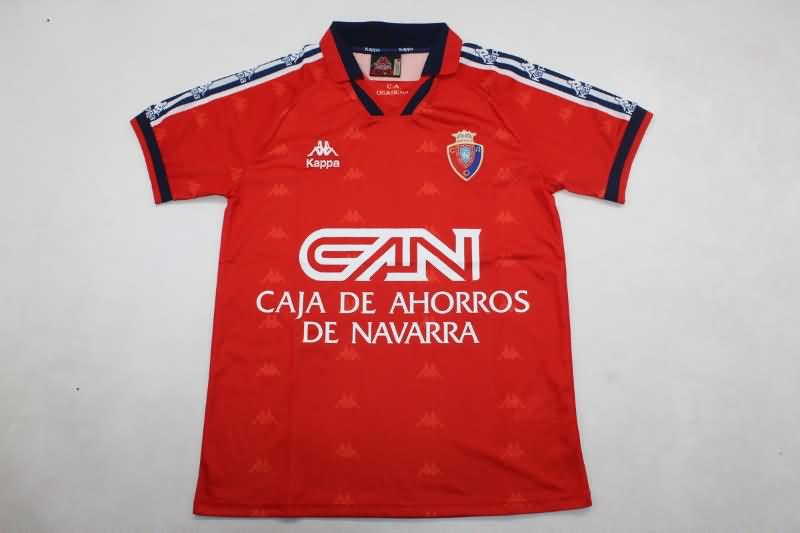 Thailand Quality(AAA) 1996/97 Osasuna Home Retro Soccer Jersey