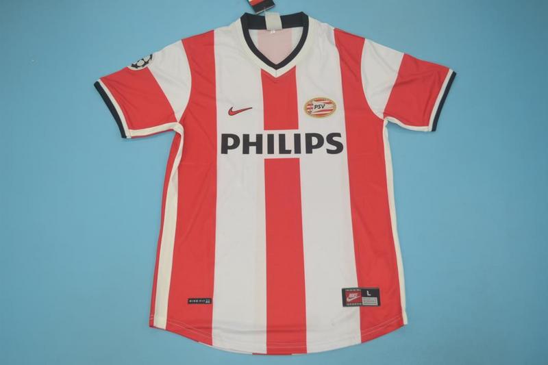 Thailand Quality(AAA) 1998/99 PSV Eindhoven Home Retro Soccer Jersey