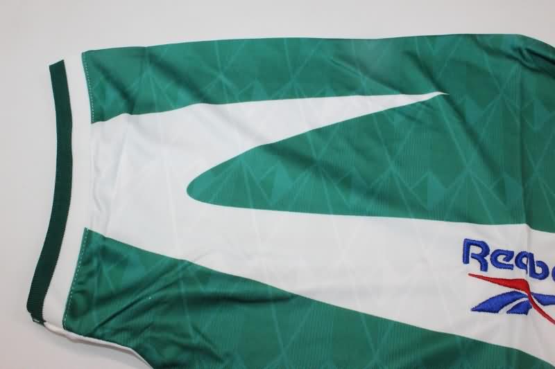 Thailand Quality(AAA) 1996 Palmeiras Away Retro Soccer Jersey