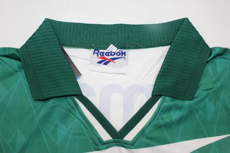 Thailand Quality(AAA) 1996 Palmeiras Away Retro Soccer Jersey