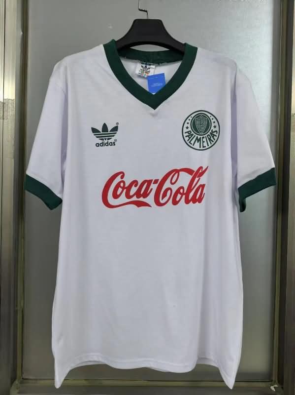 Thailand Quality(AAA) 1989/91 Palmeiras Away Retro Soccer Jersey