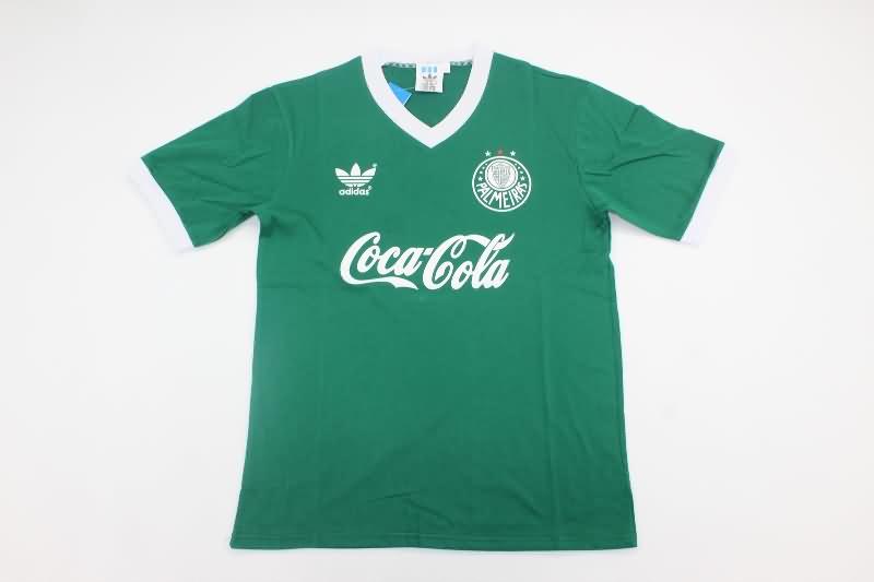 Thailand Quality(AAA) 1989/91 Palmeiras Home Retro Soccer Jersey