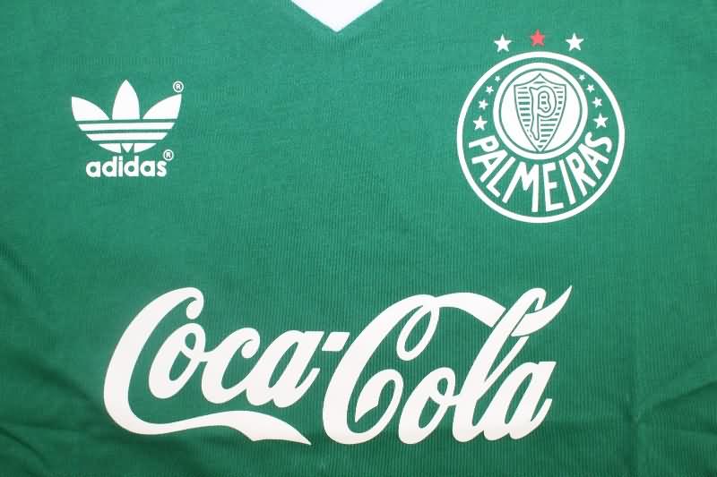 Thailand Quality(AAA) 1989/91 Palmeiras Home Retro Soccer Jersey