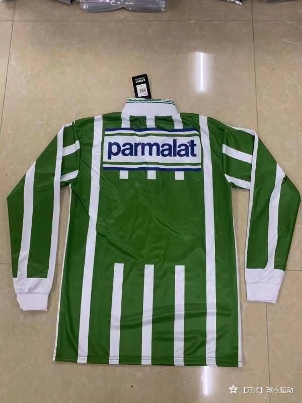 Thailand Quality(AAA) 1992/93 Palmeiras Home Retro Soccer Jersey(L/S)