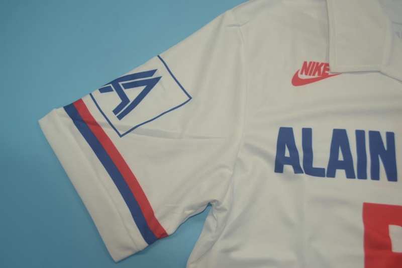Thailand Quality(AAA) 1990/91 Paris St German Away Retro Soccer Jersey