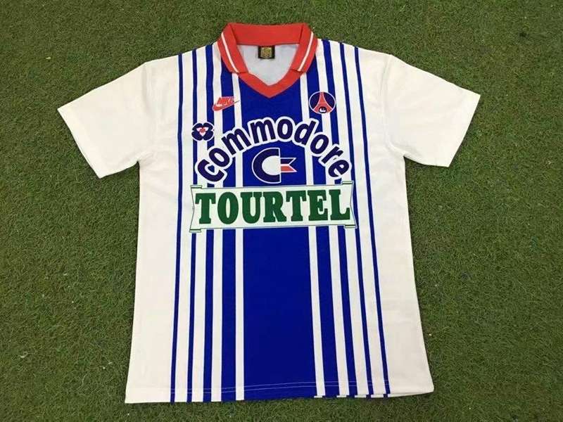 Thailand Quality(AAA) 1992/93 Paris St German Away Retro Soccer Jersey