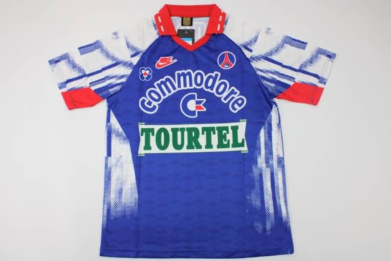 Thailand Quality(AAA) 1992/93 Paris St German Home Retro Soccer Jersey