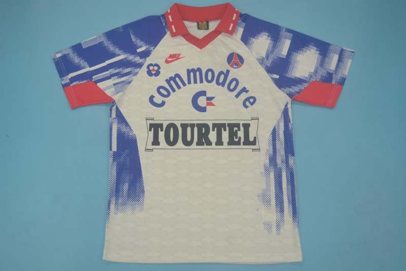 Thailand Quality(AAA) 1993/94 Paris St German Away Retro Soccer Jersey