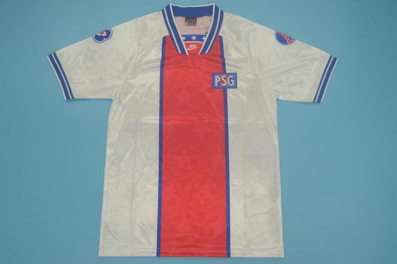 Thailand Quality(AAA) 1994/95 Paris St German Away Retro Soccer Jersey