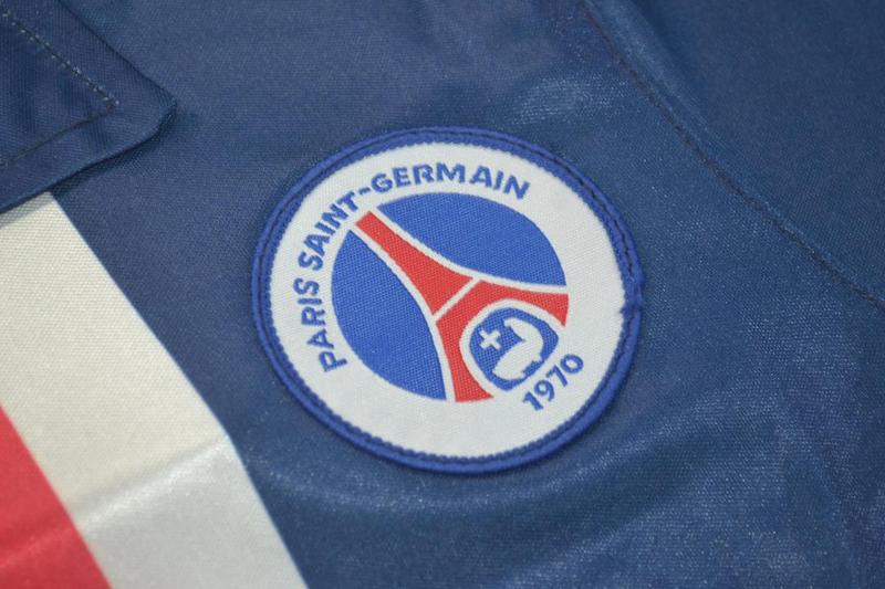 Thailand Quality(AAA) 1998/99 Paris St German Home Retro Soccer Jersey